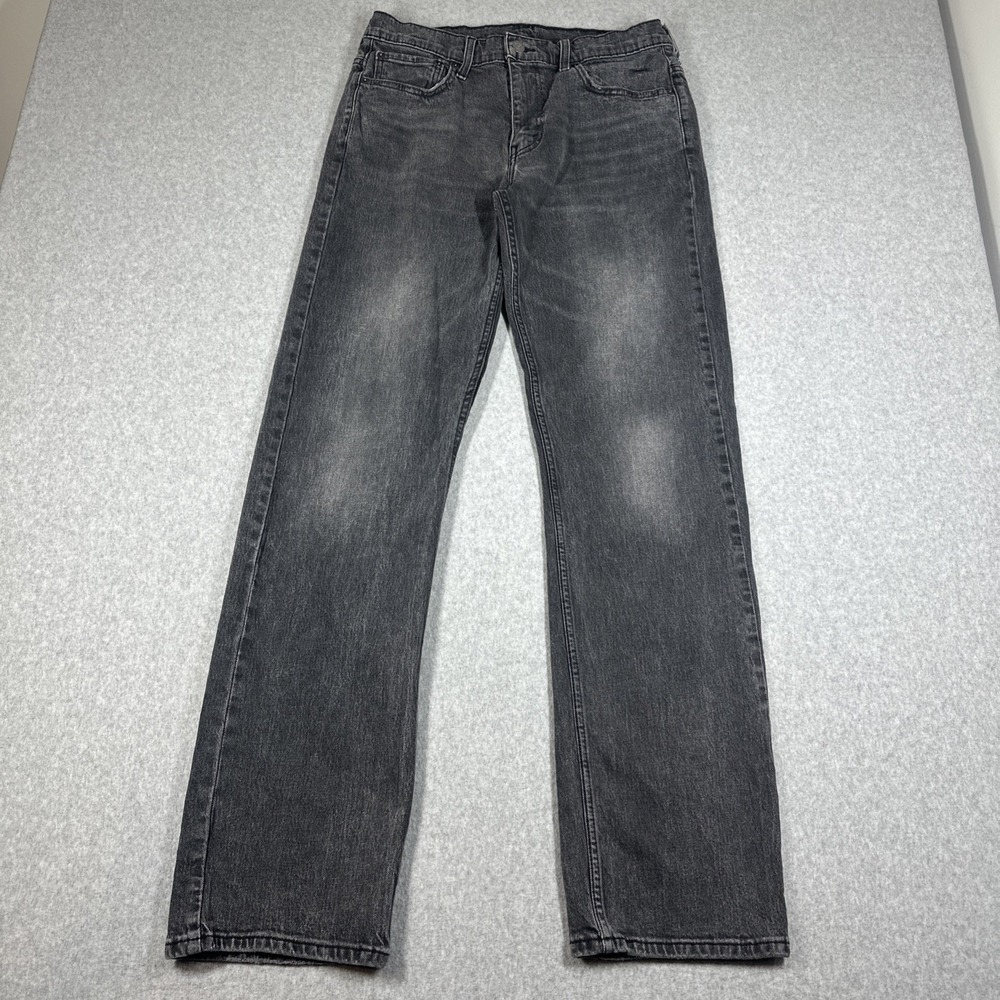 Levis 569 Loose Straight Fit Men's Jeans Black Wash 32x36(Fit 32x35) Fade